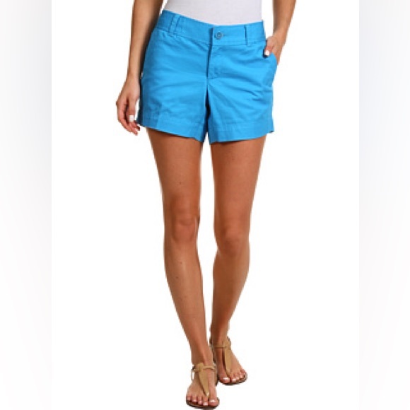 Lilly Pulitzer Pants - Lilly Pulitzer The Callahan Shorts Women's Size 0 Light Blue Style# 26712 Cotton